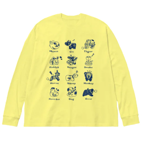 The Zodiac of Fukushima Big Long Sleeve T-Shirt