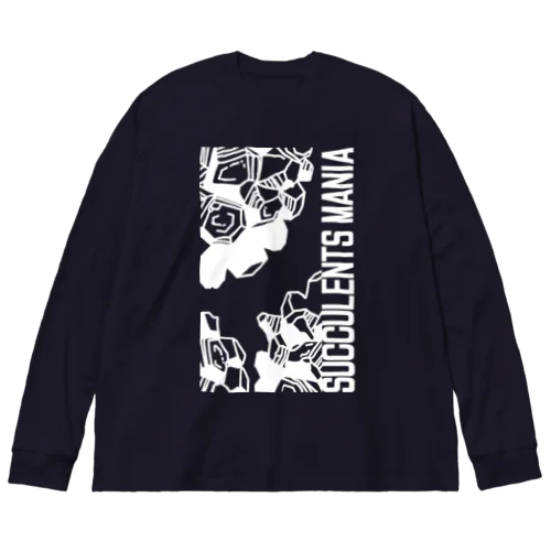 T-29 monochrome type:D-W Big Long Sleeve T-Shirt