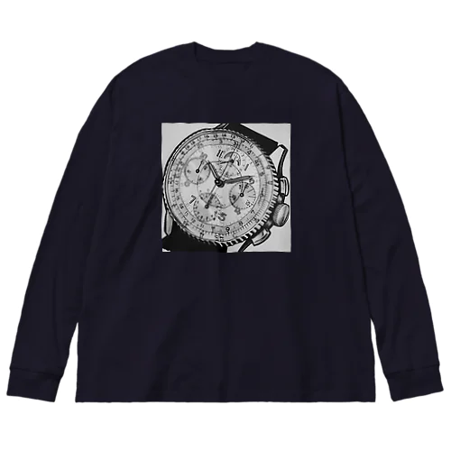 1940年代 ブライトリング　クロノマットムーンフェイズ Big Long Sleeve T-Shirt