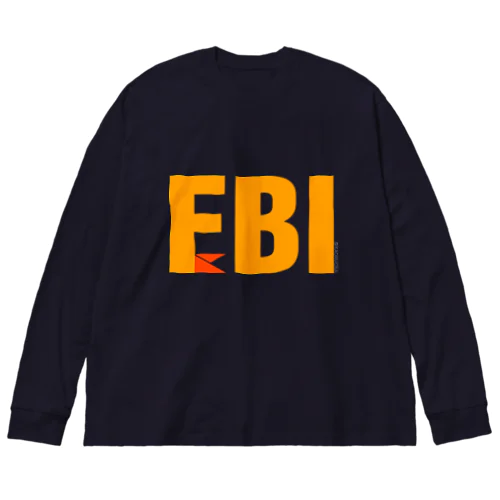 エビフライ捜査官OFFICIALグッズ Big Long Sleeve T-Shirt