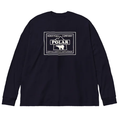 POLAR(濃色用) ビッグシルエットロングスリーブTシャツ