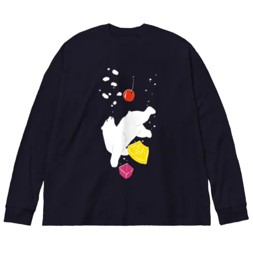 シロクマ Big Long Sleeve T-Shirt