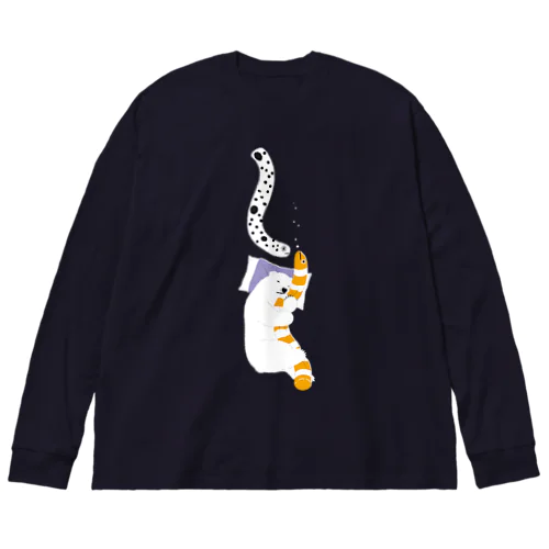 眠りシロクマ Big Long Sleeve T-Shirt