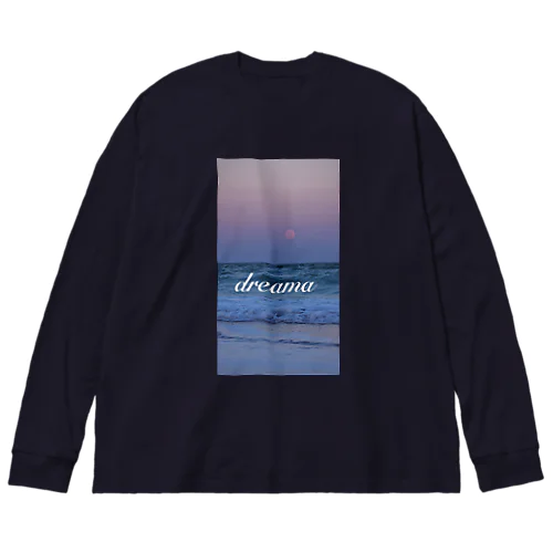 dreama サンセット Big Long Sleeve T-Shirt