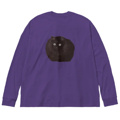 丸い猫 Big Long Sleeve T-Shirt