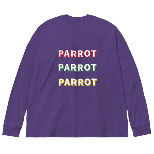 PARTOT3ロゴ ビッグシルエットロングスリーブTシャツ