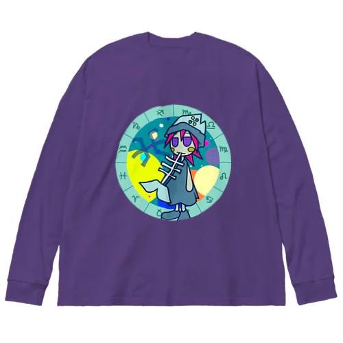 うお座 パターン2・フルカラー Big Long Sleeve T-Shirt