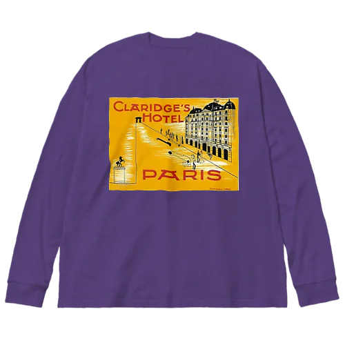 フランス　パリ CLARIDGE'S HOTEL Big Long Sleeve T-Shirt