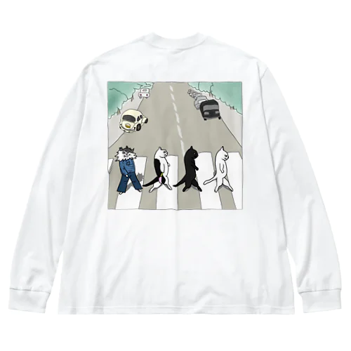 にゃーとるず Big Long Sleeve T-Shirt