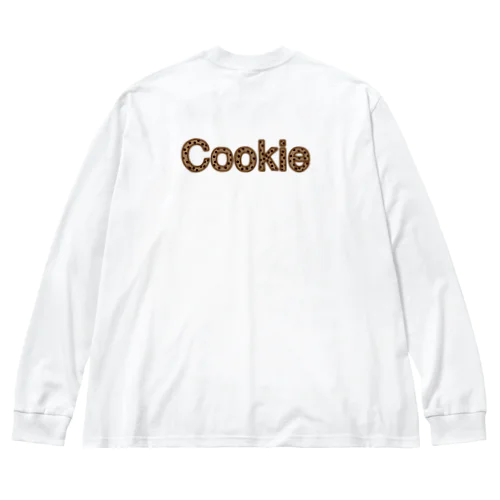 クッキーとチョコチップ ビッグシルエットロングスリーブTシャツ