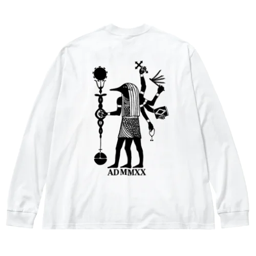 アヌビエ-Extended Big Long Sleeve T-Shirt