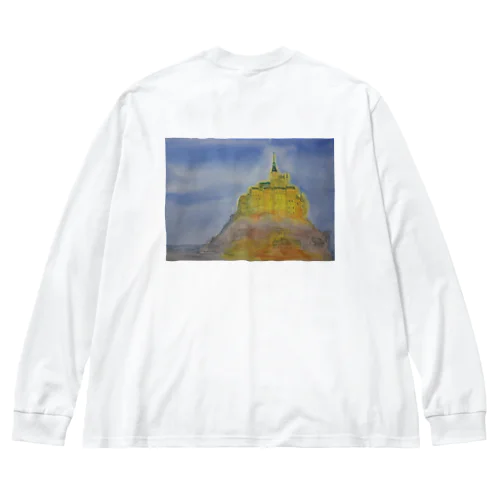 モンサンミッシェル Big Long Sleeve T-Shirt