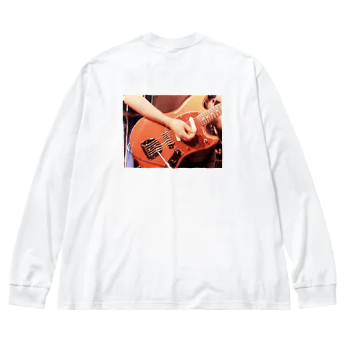 ギター ビッグシルエットロングスリーブTシャツ