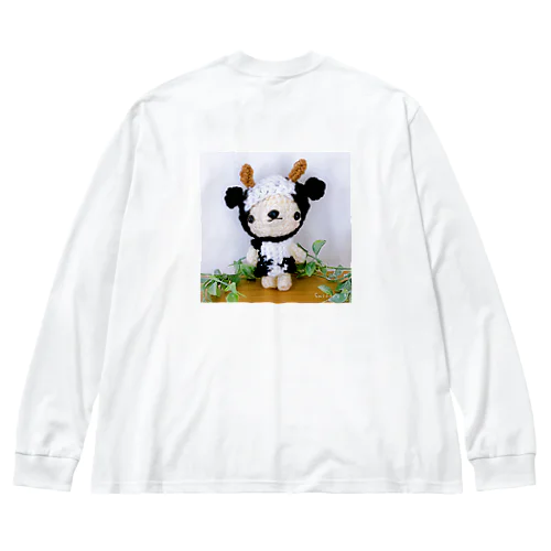 牛コスプレくまちゃん♡ Big Long Sleeve T-Shirt