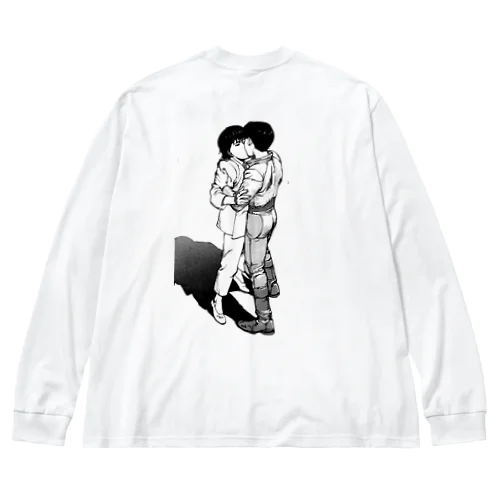 接吻 Big Long Sleeve T-Shirt