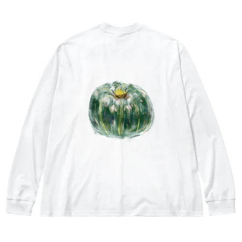 ベジタブルT（カボチャ） Big Long Sleeve T-Shirt