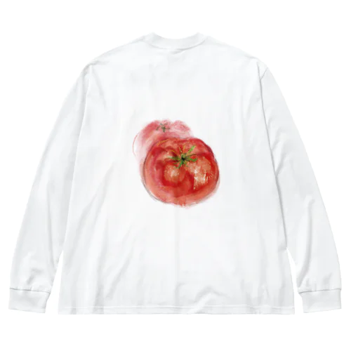 ベジタブルT（トマト） ビッグシルエットロングスリーブTシャツ