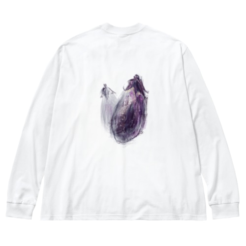 ベジタブルT（ナス） Big Long Sleeve T-Shirt