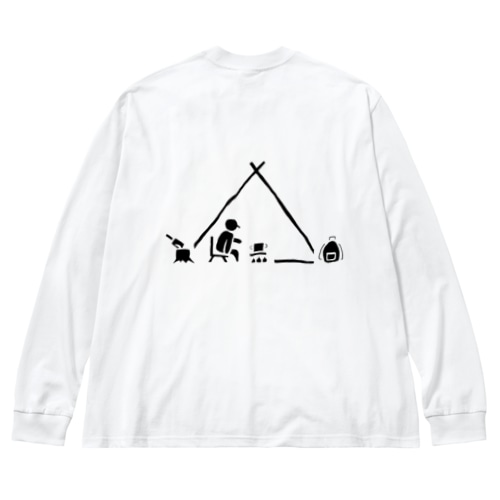 ピクトグラフな人のゆるゆるソロキャンプ Big Long Sleeve T-Shirt