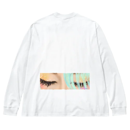 赤いくちびる💋（横） Big Long Sleeve T-Shirt