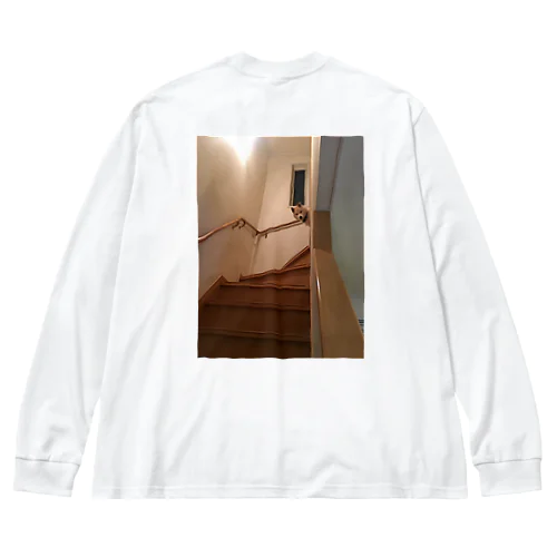 柴犬　ひょっこり Big Long Sleeve T-Shirt