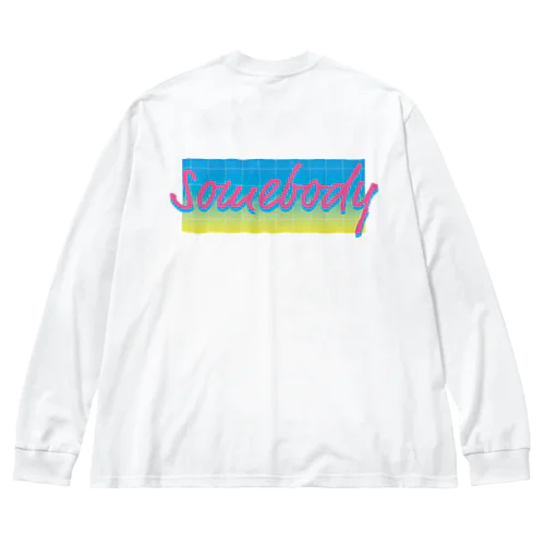 Somebody ビッグシルエットロングスリーブTシャツ