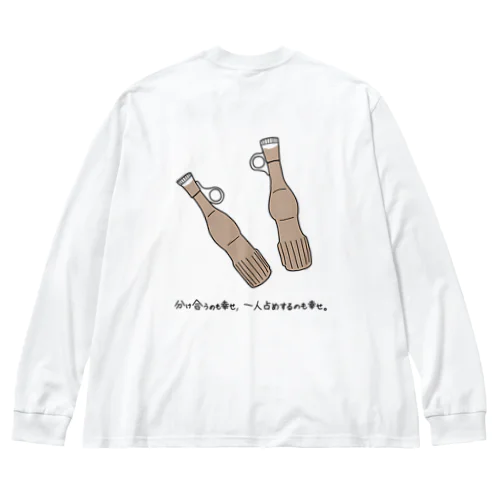 ice cream ビッグシルエットロングスリーブTシャツ