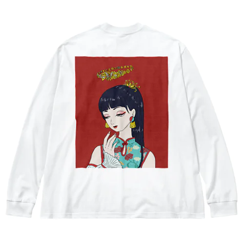 チャイナエンジェル ビッグシルエットロングスリーブTシャツ