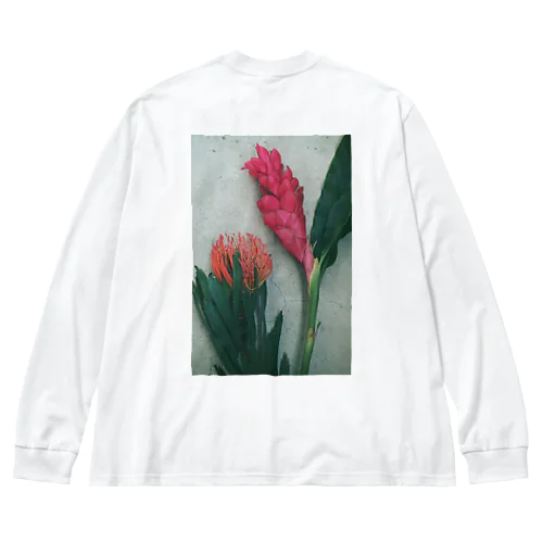 flower Big Long Sleeve T-Shirt