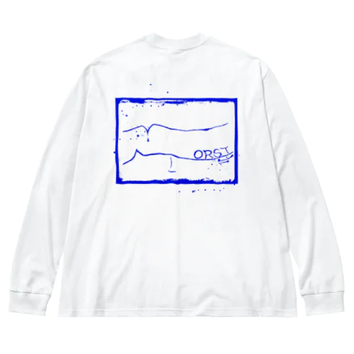 オリスタ　オーバーロングTシャツ Big Long Sleeve T-Shirt