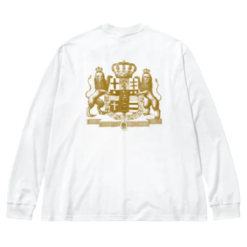 『海賊猫とうさぎの皇太子』 CAT PIRATE COCO  Big Long Sleeve T-Shirt