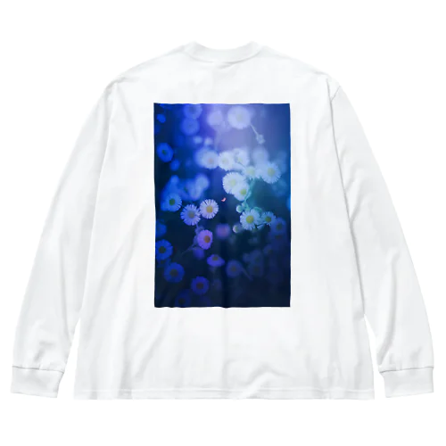 藍色の夜に遊べ Big Long Sleeve T-Shirt