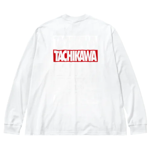 SAY! TA-CHI-KA-WA! ビッグシルエットロングスリーブTシャツ