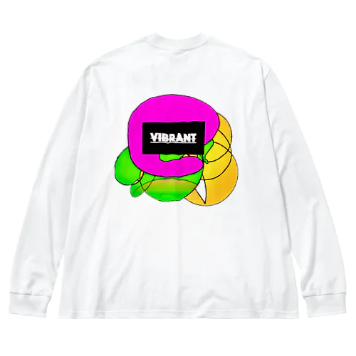 vibrant ビッグシルエットロングスリーブTシャツ