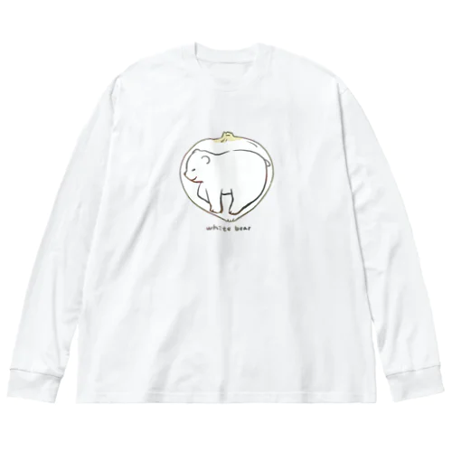 ホワイトベアー Big Long Sleeve T-Shirt