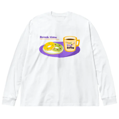 Break time 《 Halloween Ver. 》 Big Long Sleeve T-Shirt