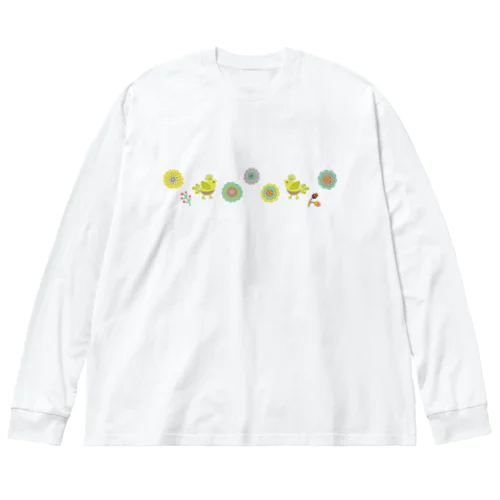 不思議の森の仲間たち[WBF010] Big Long Sleeve T-Shirt