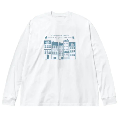 北欧の街並み Big Long Sleeve T-Shirt