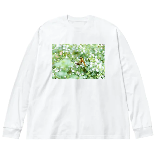 ぎゅっとミツバチ ビッグシルエットロングスリーブTシャツ