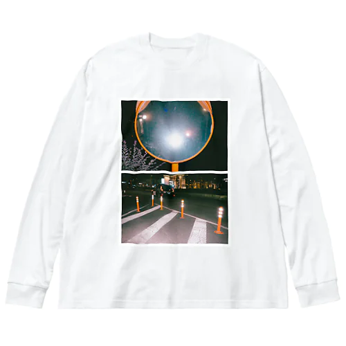 夜中のストロボスナップ Big Long Sleeve T-Shirt