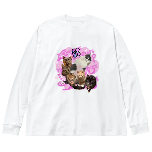 TikTok猫部春バージョンロンＴ Big Long Sleeve T-Shirt