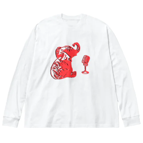 amf2  vol.4『唄うゾウさん』 ビッグシルエットロングスリーブTシャツ