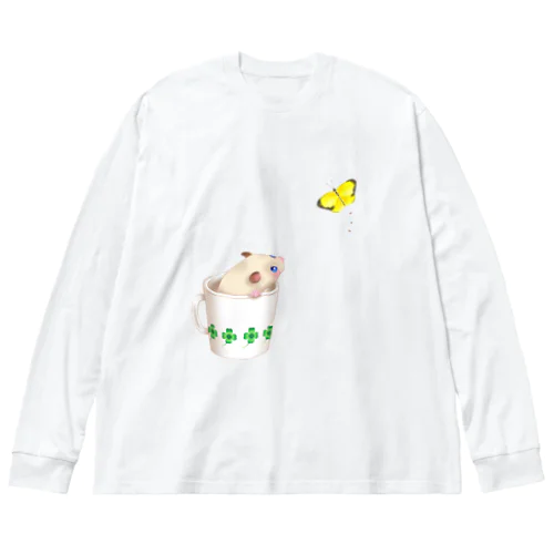 今日ものんびり。きんハムちゃん Big Long Sleeve T-Shirt