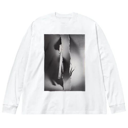Collage-T-007 ビッグシルエットロングスリーブTシャツ