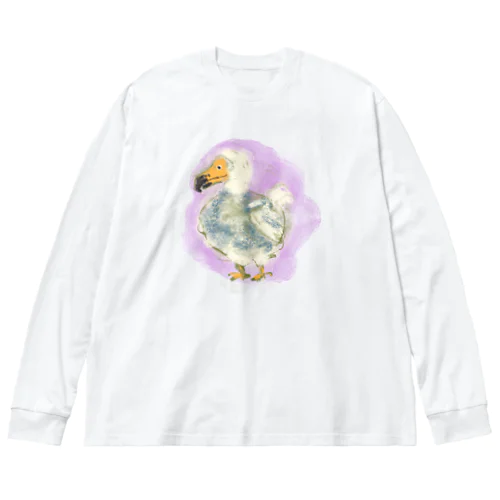 いきものイラスト（ドードー） Big Long Sleeve T-Shirt