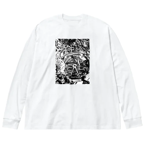 Mysterious(Ｂ) Big Long Sleeve T-Shirt