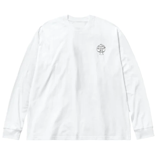 エリアシ刈り上げタイ Big Long Sleeve T-Shirt