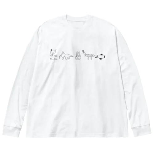 Animal Big Long Sleeve T-Shirt