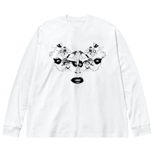 仮面＃01 Big Long Sleeve T-Shirt