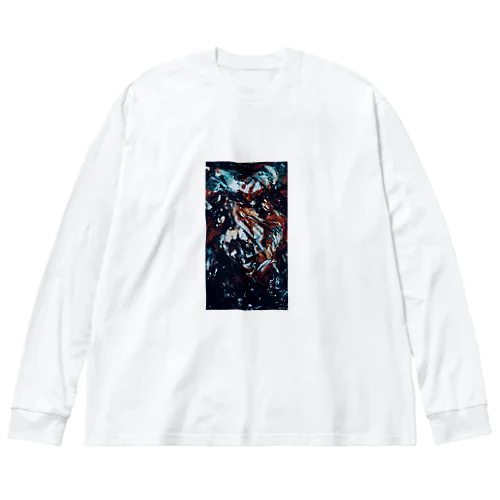 paint_01_xx(dark tone) Big Long Sleeve T-Shirt